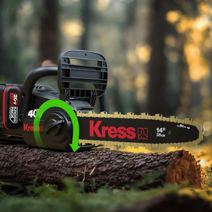 Kress KG347E.9 40V kettingzaag 40 cm - Body - Image 4